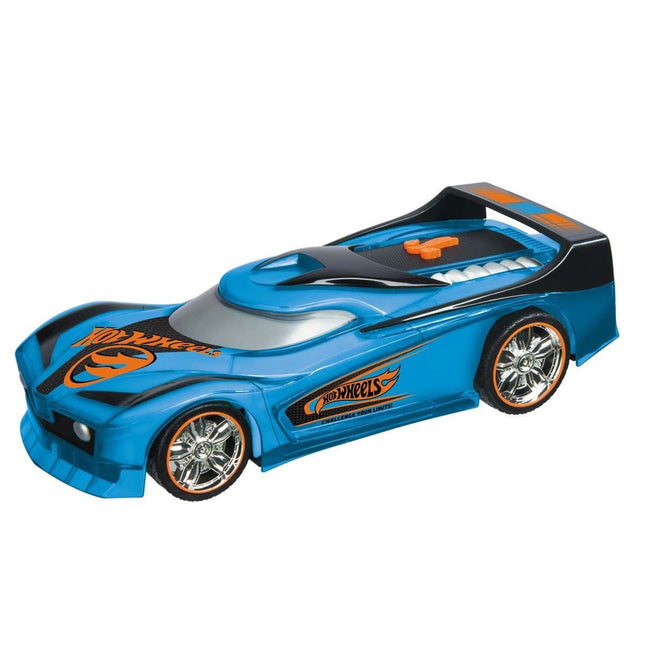 Sunman Hot Wheels Blue Race Car