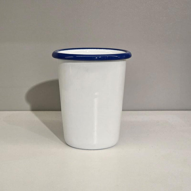 Emayra Enamel Mug 350 ml | White Cord Cobalt