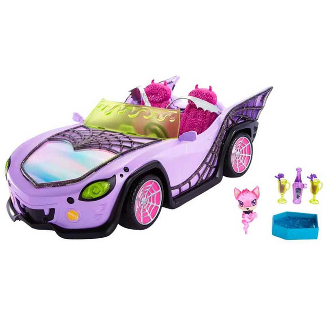 Monster High Ghoul Mobile Flashy Car HHK63