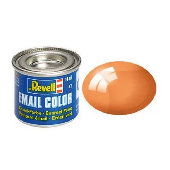 Email Color Orange - Clear Paint - 14 ml