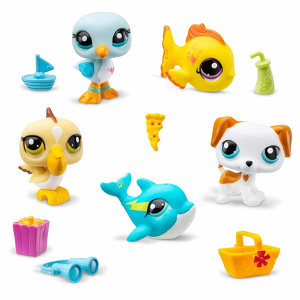 Littlest Pet Shop Minis 5-Piece Figure Set S1