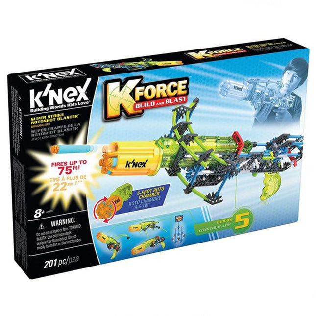 K'Nex K-Force Super Strike Rotoshot Blaster Building Set 47009