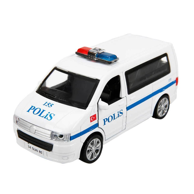 1:32 City Rescue Vehicles with Sound and Light 13 cm