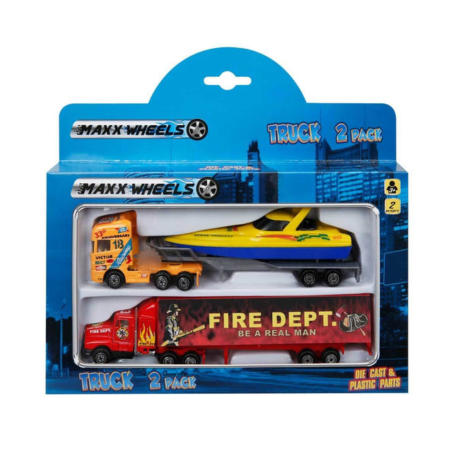 Maxx Wheels Tractor Truck Set