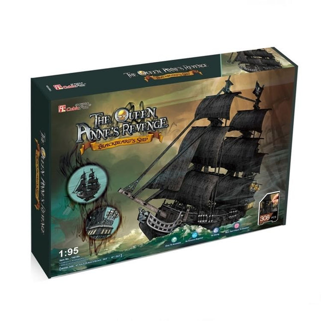 The Queen Anne'S Revenge 3D Puzzle