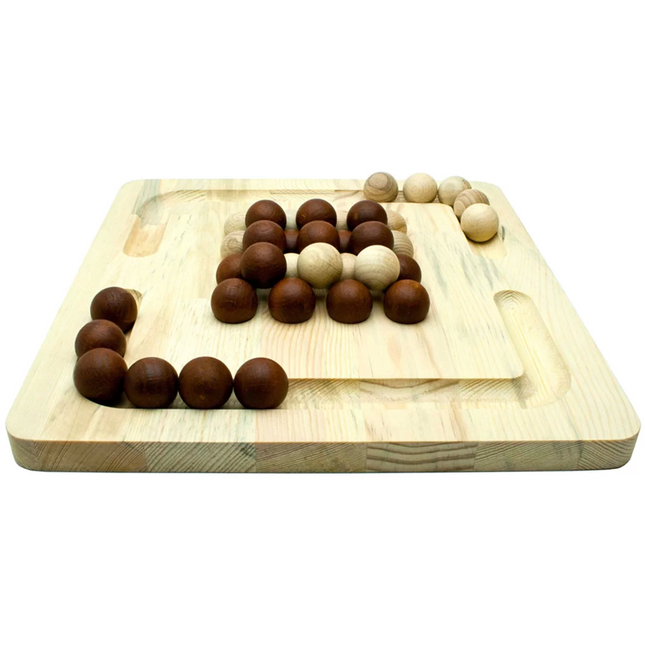 Wood Hill Wooden Pyramid Mind Intelligence Game