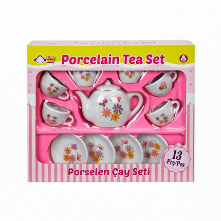 Sunman Porselen Çay Takımı 13 Parça