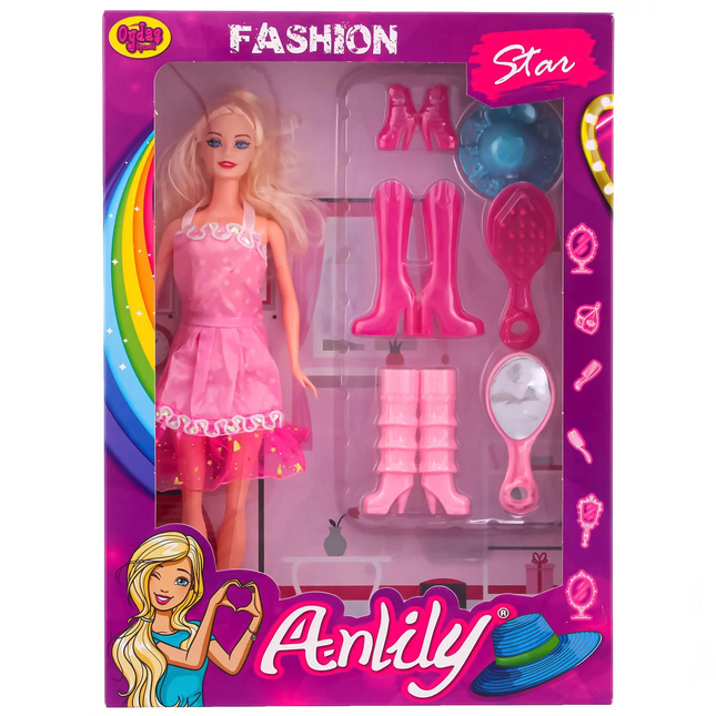 Anlily Fashion Star Boxed Accessory Doll