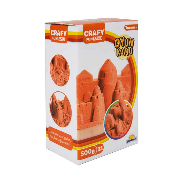 Crafy Orange Kinetic Sand 500 g