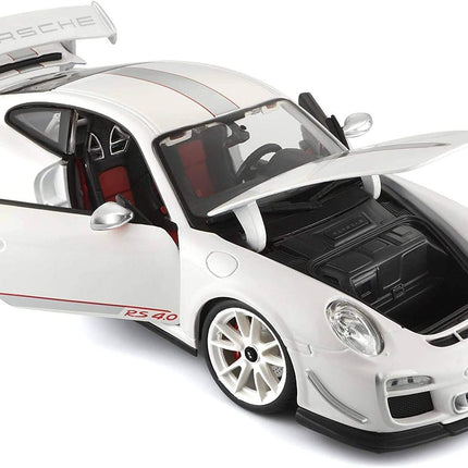 Bburago 1:18 Porsche 911 GT3 RS 4.0 Beyaz Model Araba
