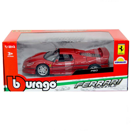 Bburago 1:24 Ferrari F50 Kırmızı Model Araba