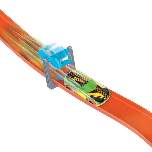 Hot Wheels Track Builder Wind Themed Stunt Set HNJ67
