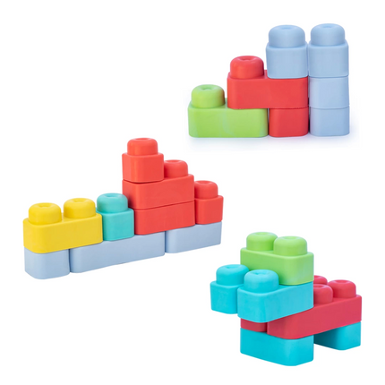 Soft Big Blocks Bucket 18 Pieces