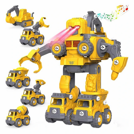 5in1 Zapp Toys Sesli ve Işıklı Sök Tak Robot