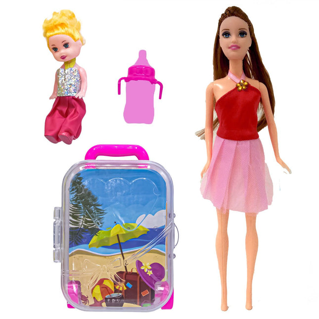 Anlily Travel Time Suitcase Baby