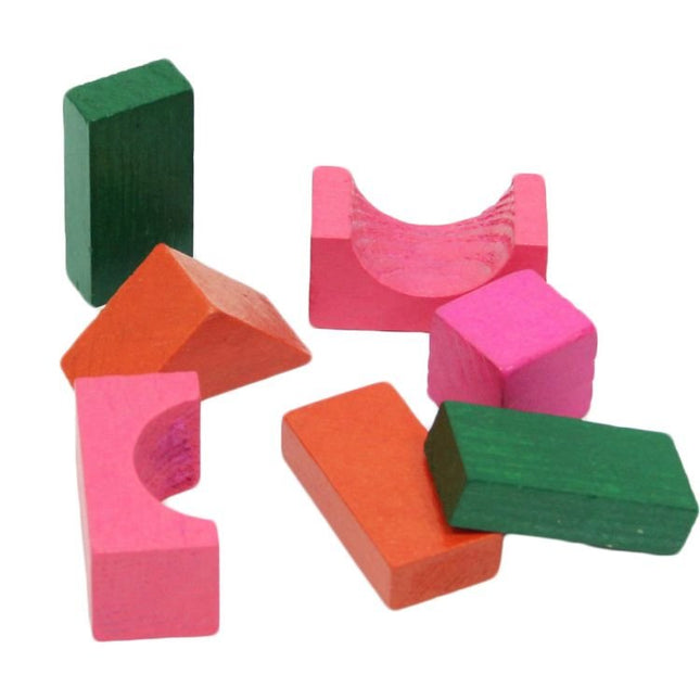 Wooden Blocks 30 Pieces