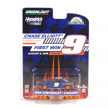 Greenlight 1/64 1969 Chevrolet Camaro - Chase Elliott