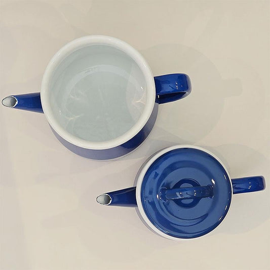 Enamel Teapot Blue