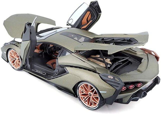 Bburago 1:18 Lamborghini Sian FKP 37 Model Araba