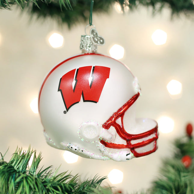 Wisconsin Helmet Ornament