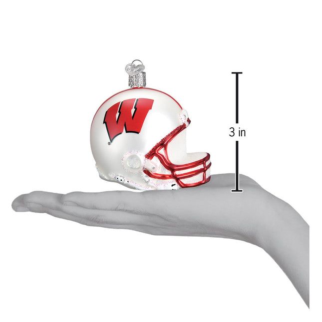 Wisconsin Helmet Ornament