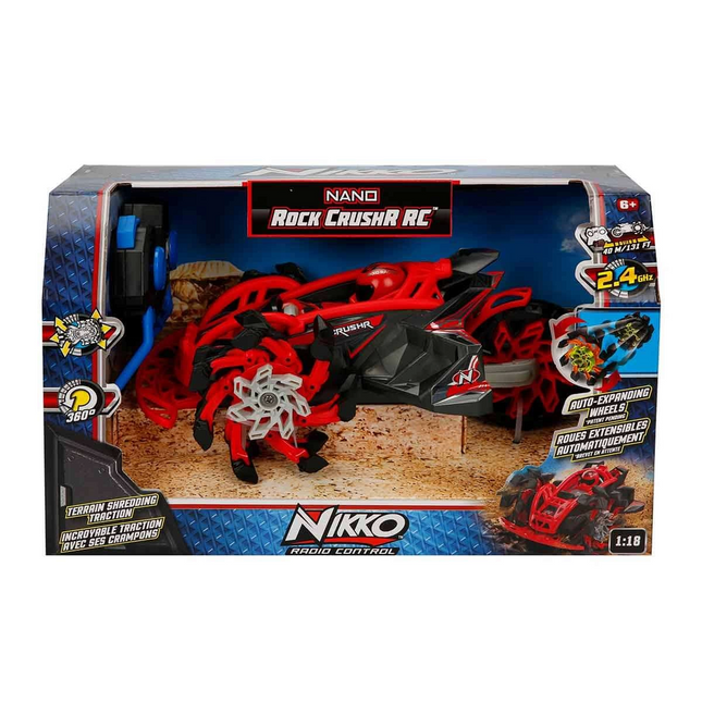 1:18 Nikko Rock CrushR RC Remote Control Car