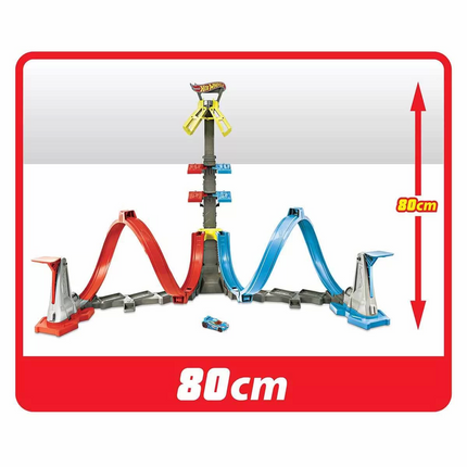 Hot Wheels Vertical Flight Thrill Track Set GRW39