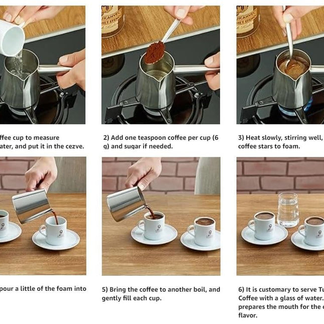 KURUKAHVECI MEHMET EFENDI Turkish Coffee, Arabica Beans, Roasted Ground, Rich Aroma, Fresh, Medium to Heavy-bodied, Original Taste Since 1871 (8.8 OZ / 250 Gr)