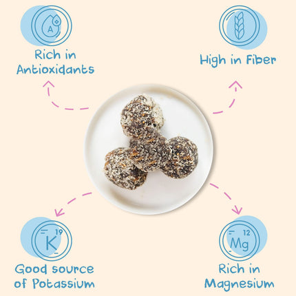 Sunny Fruit 100% RAW Fruit &amp; Nut Snacks, Fig &amp; Walnut, 6-Pack (9 Balls Per Bag) | Healthy, Convenient, On-the-Go Energy Balls | ORGANIC, VEGAN, GLUTEN-FREE, KOSHER, NO ADDED SUGAR