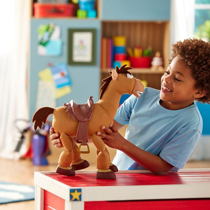 Disney Store Official Bullseye Talking Action Figure from Toy Story, Features Sounds and Phrases from The Movies, Interacts with Other Figures and Toys