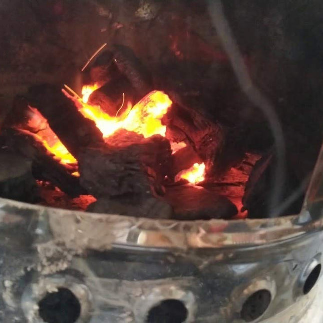 Semaver - Turkish Tea Maker Kettle with single taps -Silver color-chrome &amp; tea makerFree Energy Water Heater Camping Hiking Hunting BBQ Semavor by TURK-SELL