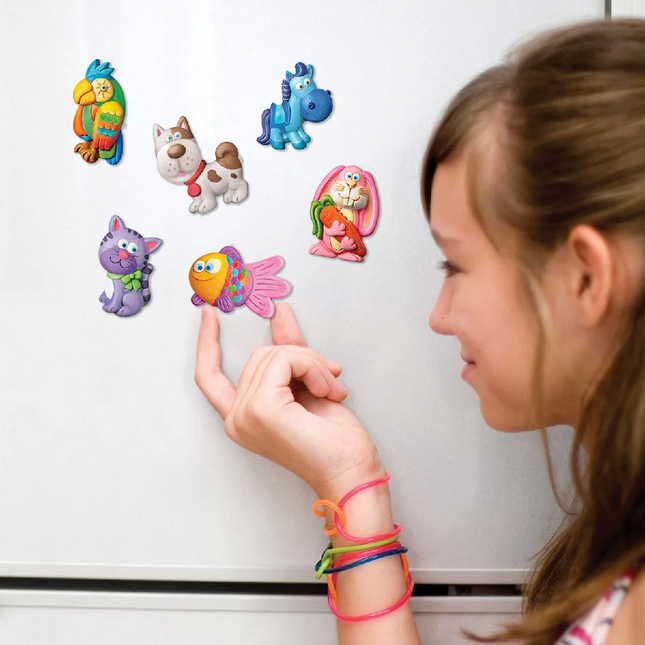 4M Cute Animals Stencil and Painting Set