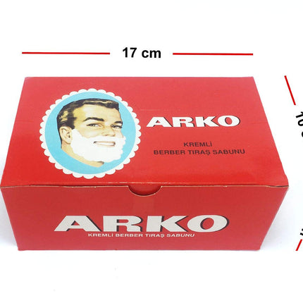 Arko Shaving Cream Soap Stick - 12 Pieces by EVYAP