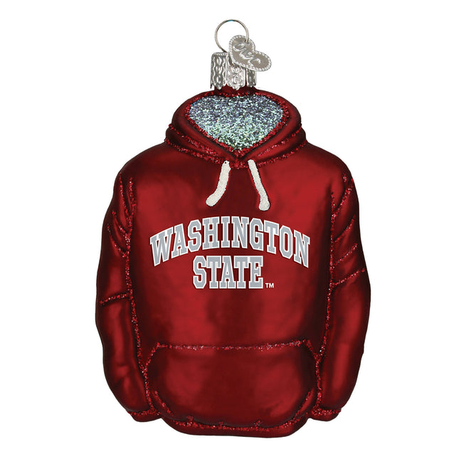 WSU Hoodie Ornament