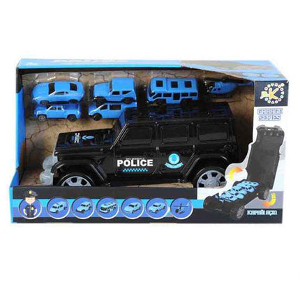 Boxed Police Jeep Play Set