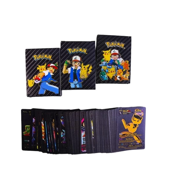 Pokemon Black Starter Box Pack Collectible Pokemon Cards