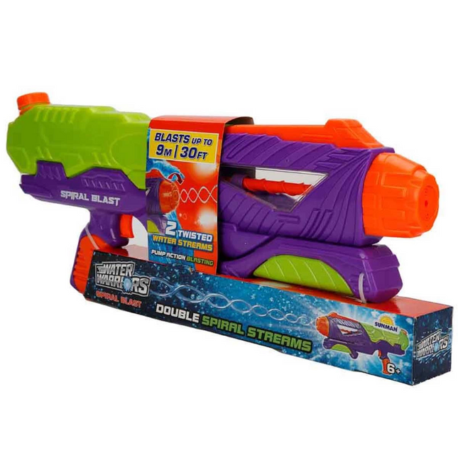 Water Warriors Spiral Blast Water Gun