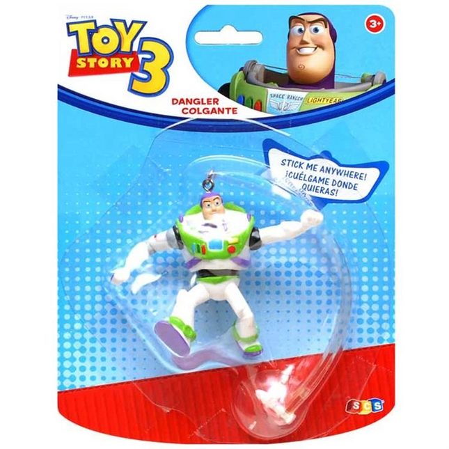 Toy Story 3 Strap and Suction Cup Toy Figure