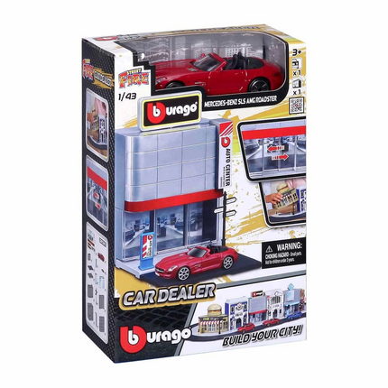 Bburago City Street Fire City Play Set