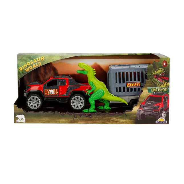 Dinosaur World Dinosaur Rescue Vehicle