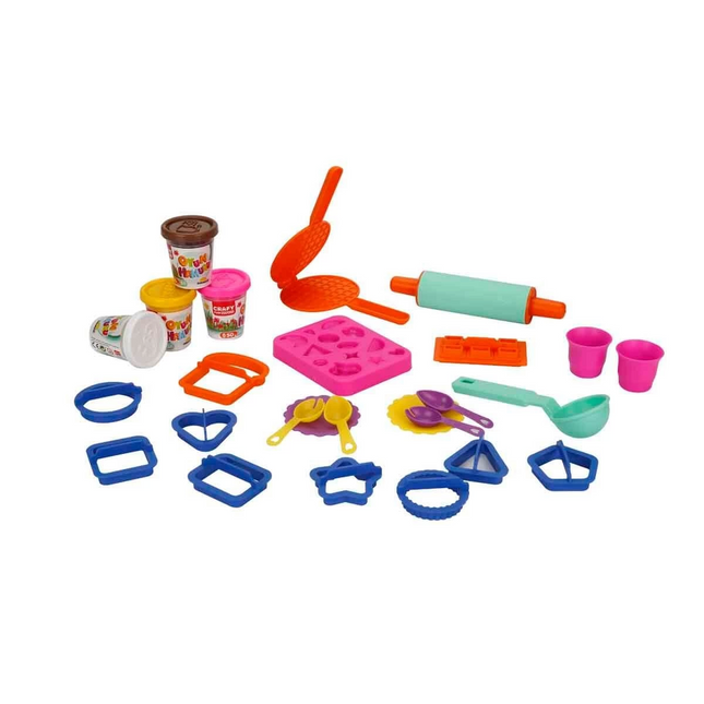 Sweet Dreams Play Dough Set 200 gr 22 Pieces