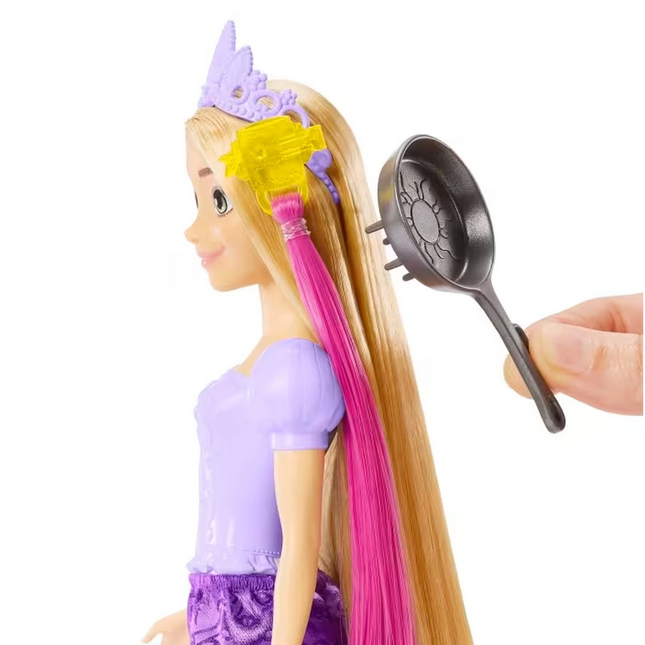 Princess Rapunzel with Color-Changing Magic Hair