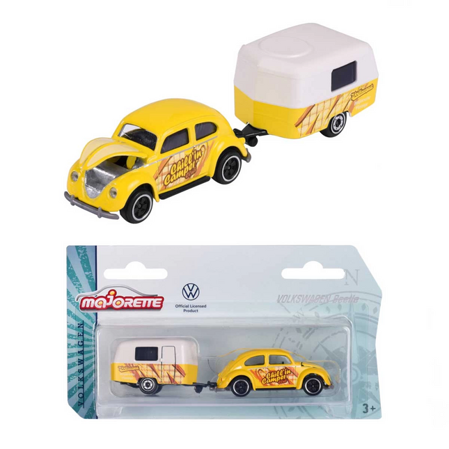 Volkswagen The Originals Model Cars with Majorette Trailer