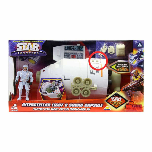 Star Troopers Interstellar Space Capsule