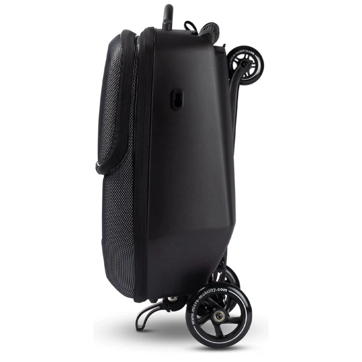 Micro Ride On Scooter Luggage 4.0 Luggage Suitcase Bag Black