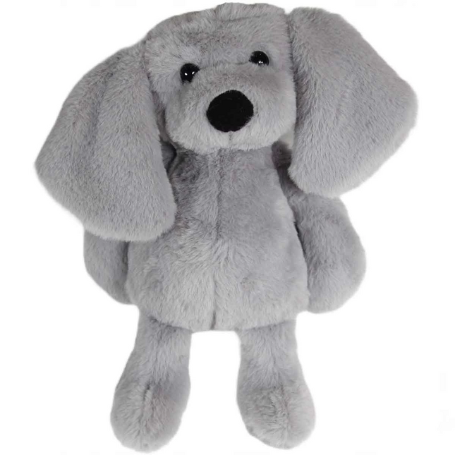 Sleeping Companion Dog Plush Gray 34 cm