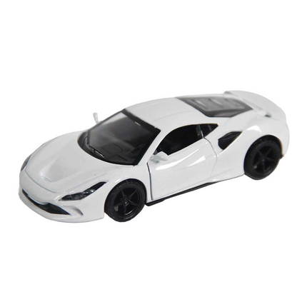 Metal Pull Back Sports Car 6636-68