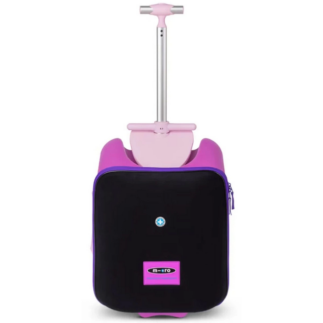 Micro Ride On Luggage Eazy Scooter Luggage Bag Violet