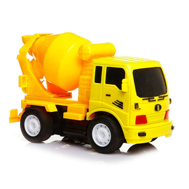 City Construction Vehicles Battery-Operated Friction Light and Sound Mixer