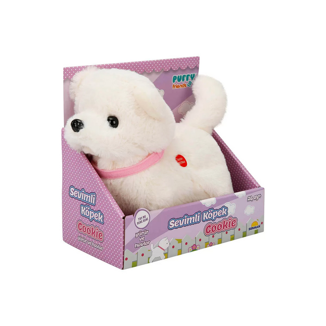 Cute Dog Cookie with Sound and Motion